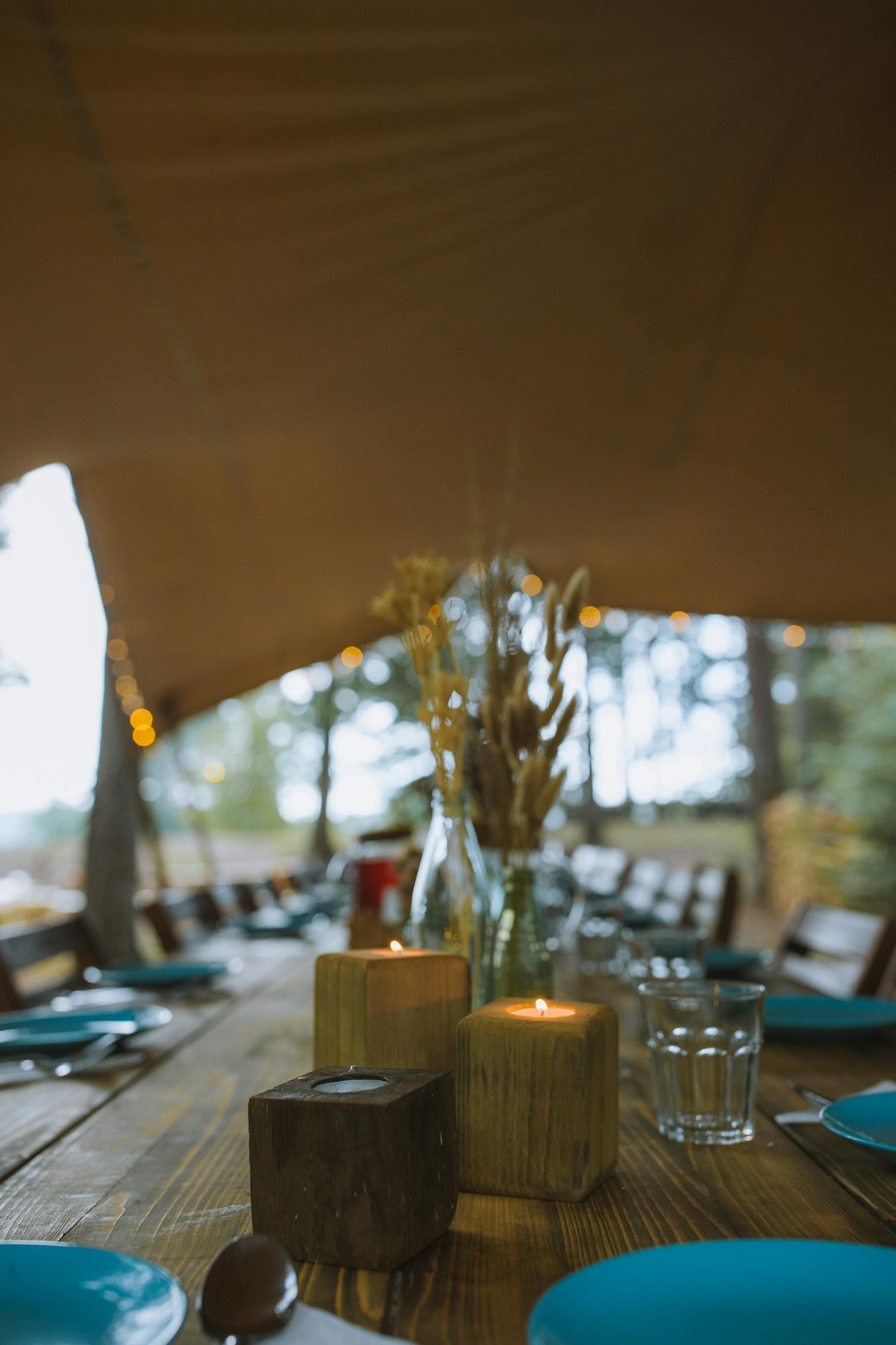 A warm outdoor scene at golden hour — the feeling of stepping away from the screen